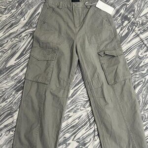 NWT MAGNERAND Wide Leg Cargo Pants 32/30